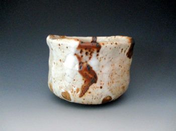 志野茶碗　銘「若山」