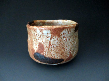 志野茶碗　銘「羽柴」