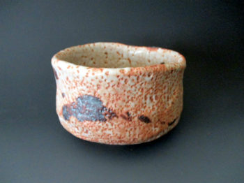 志野茶碗　銘「木曽」