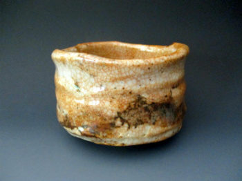 志野茶碗　銘「百貫(ひゃっかん)」