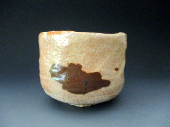 志野茶碗(ナチュラルな火色)　