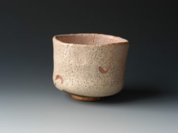 志野茶碗　銘 「敦盛 (あつもり)」